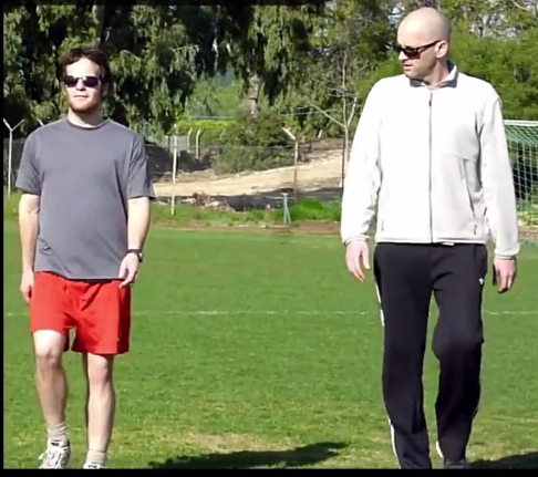 מתוך הסרטון: אימון לקראת מרתון - עבודה בהליכה.